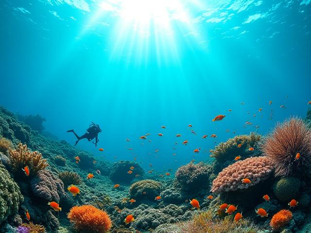 沖縄のサンゴ礁